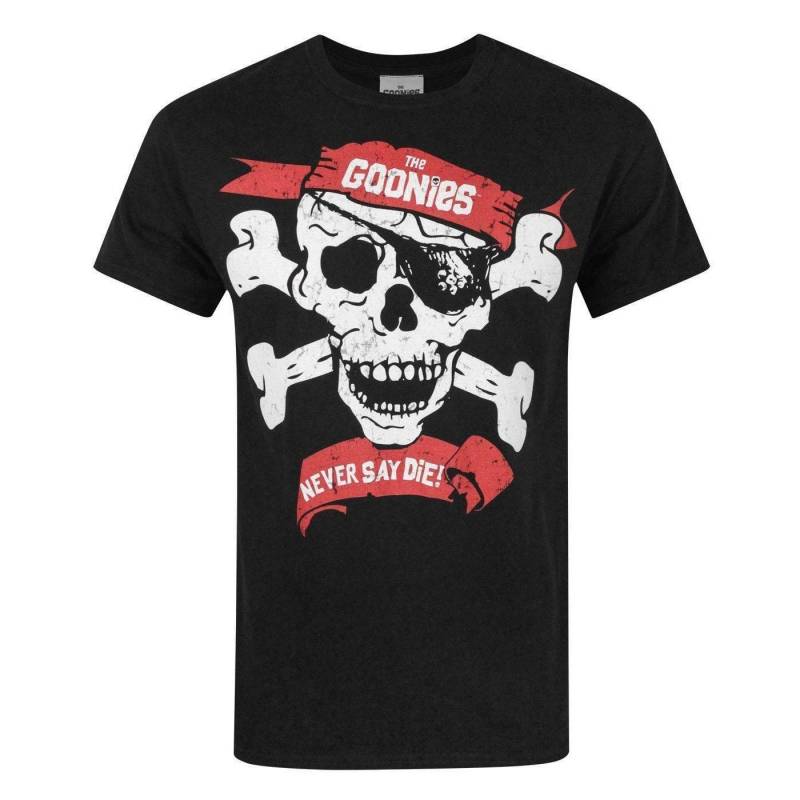 Goonies - Never Say Die TShirt, für Herren, Schwarz, Größe S von Goonies