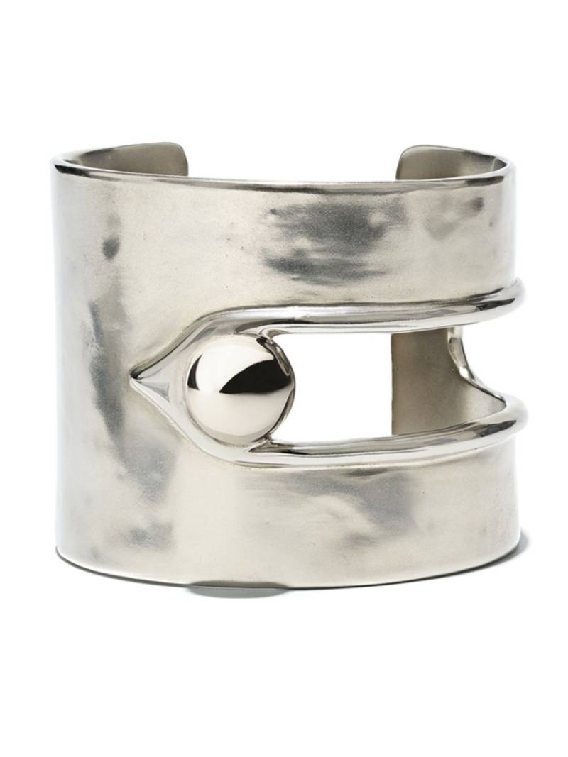 Goossens Boucle cuff bracelet - Silver von Goossens