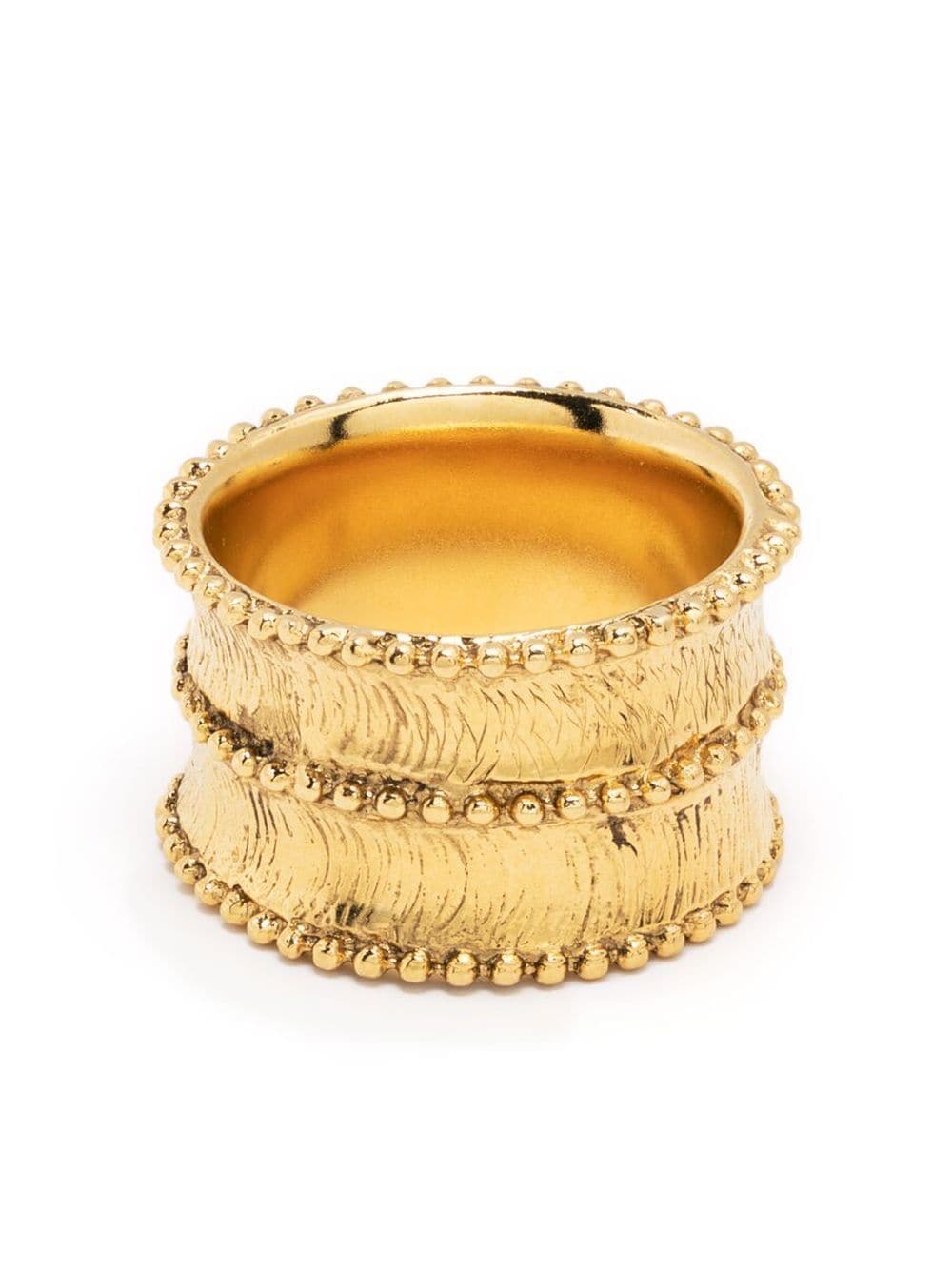 Goossens Essaouira oversized ring - Gold von Goossens