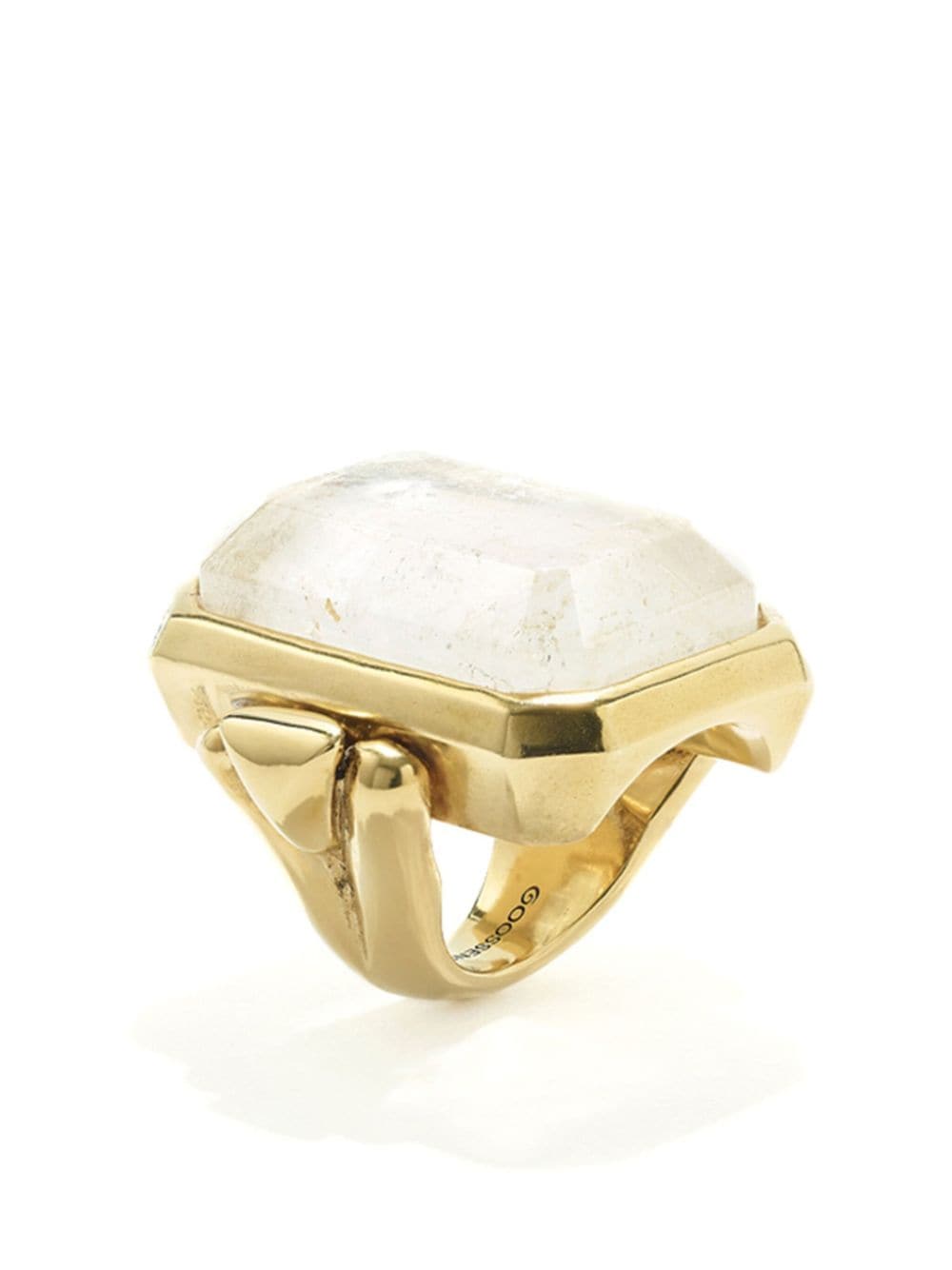 Goossens Stones crystal ring - Gold von Goossens