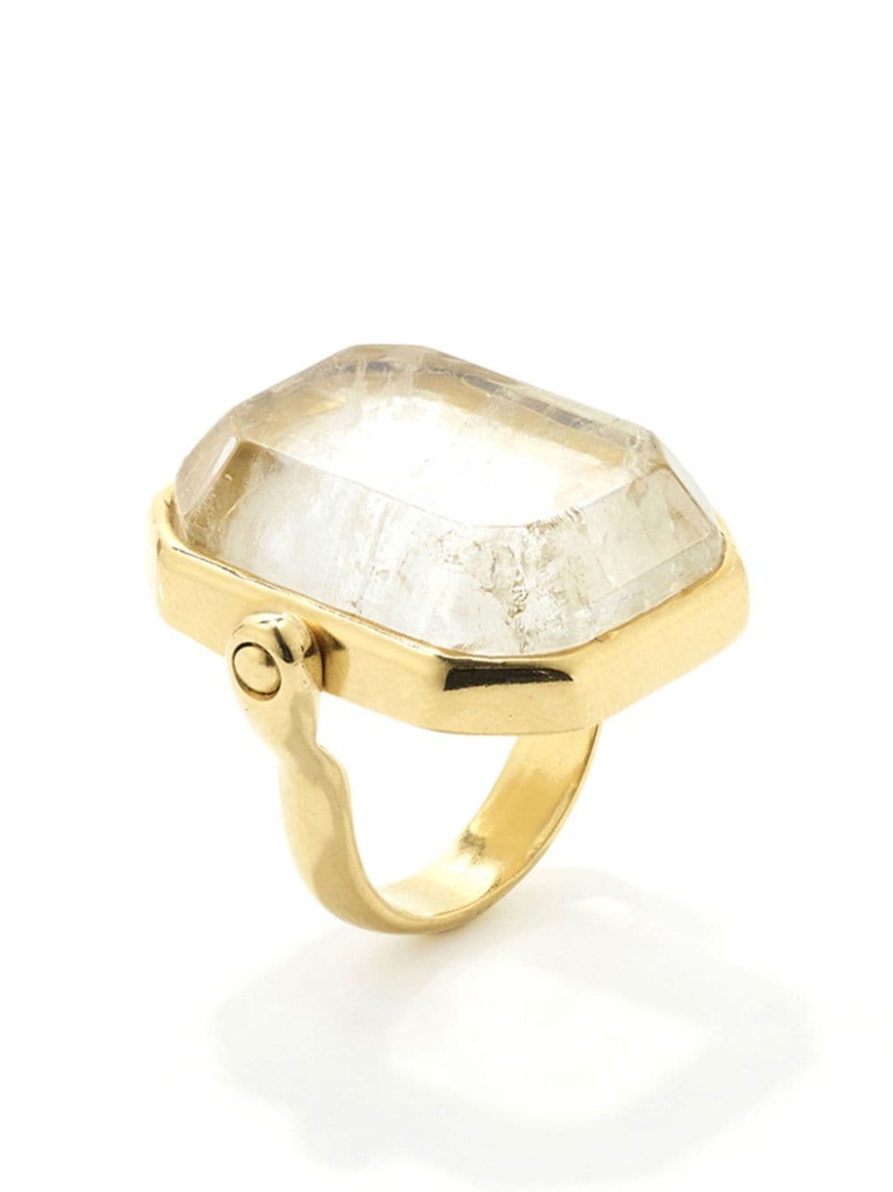 Goossens Stones crystal ring - Gold von Goossens