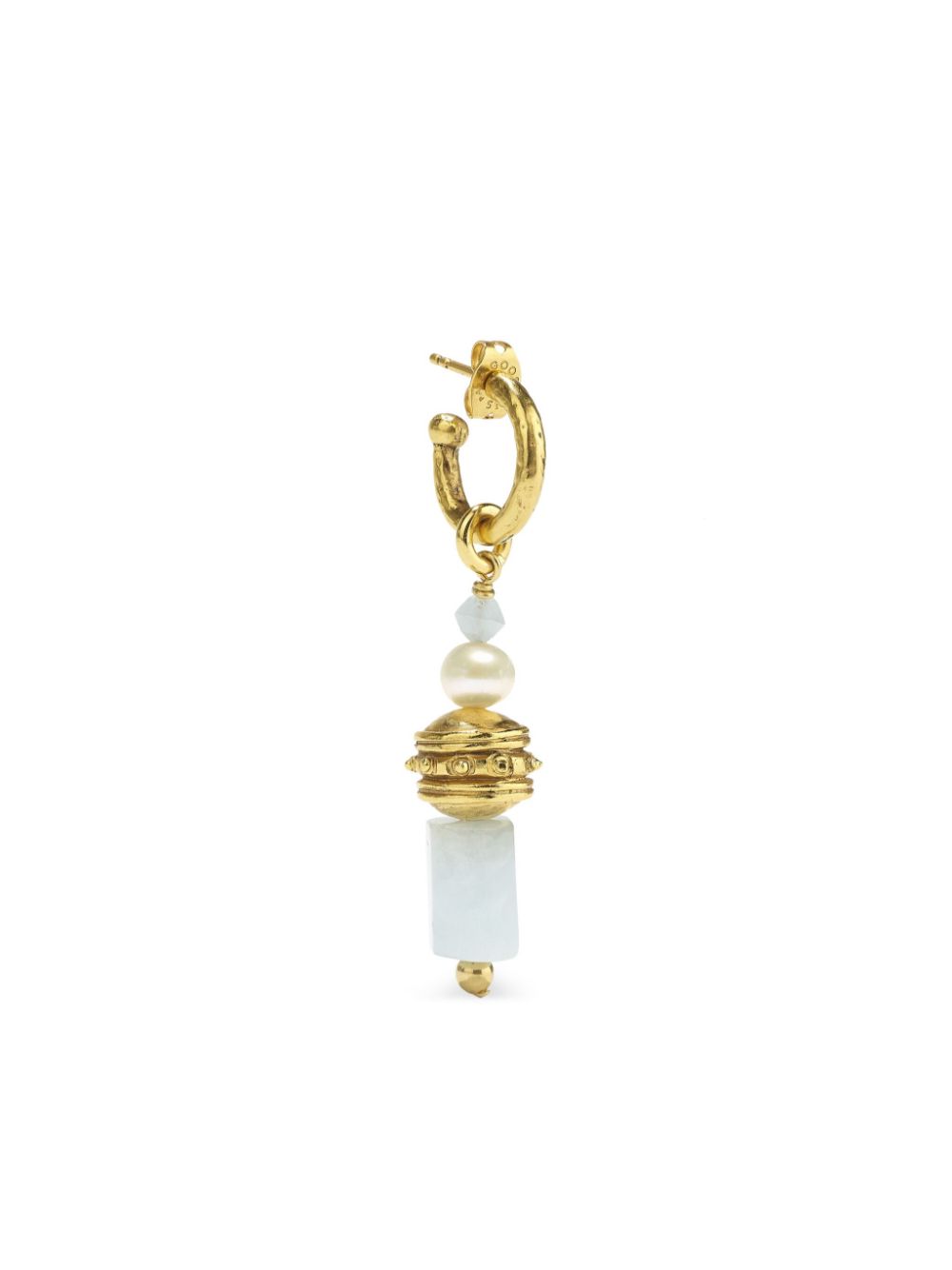 Goossens Syracuse Mono earring - Gold von Goossens