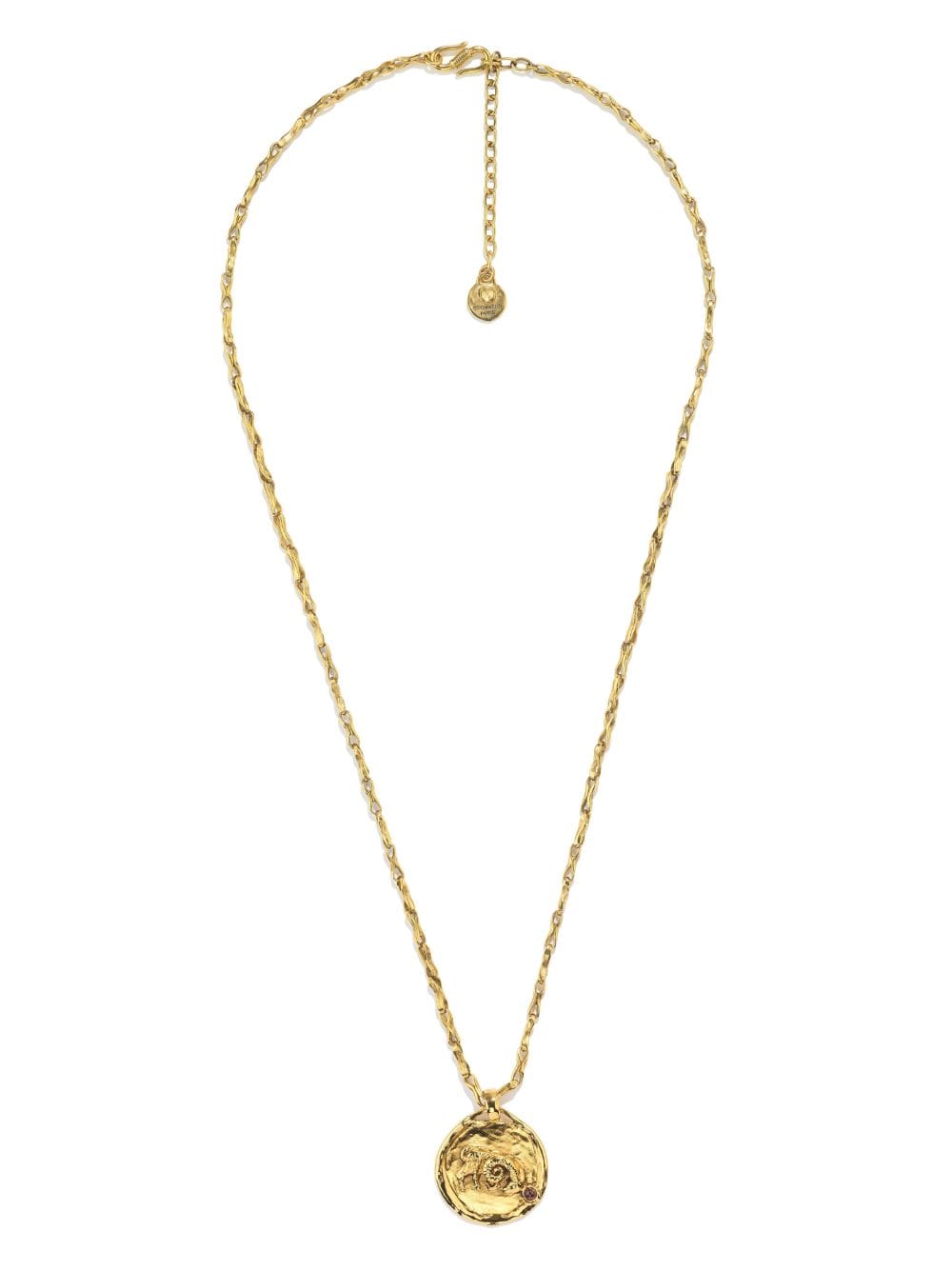 Goossens Talisman Aries medal necklace - Gold von Goossens