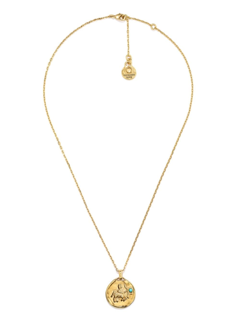 Goossens Talisman Sagittarius necklace - Gold von Goossens