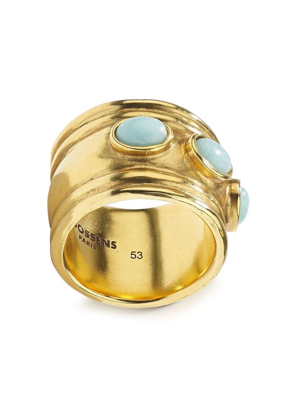 Goossens gemstone-embellished ring - Gold von Goossens