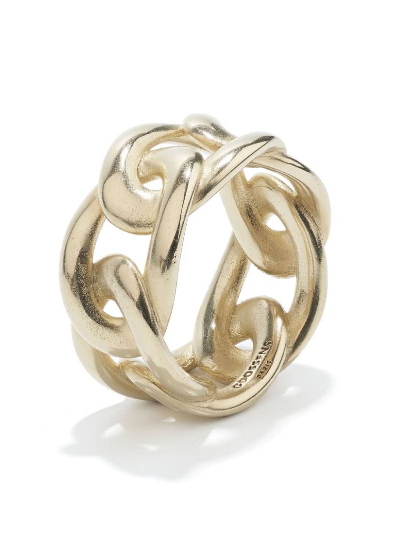 Goossens lhassa big-link ring - Gold von Goossens