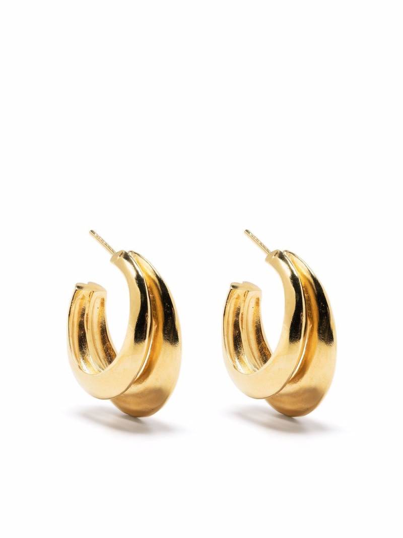 Goossens spirale creole earrings - Gold von Goossens