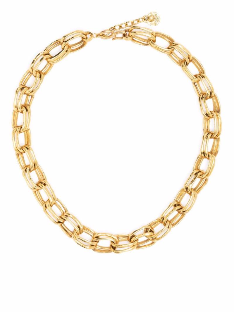 Goossens talisman double-chain necklace - Gold von Goossens