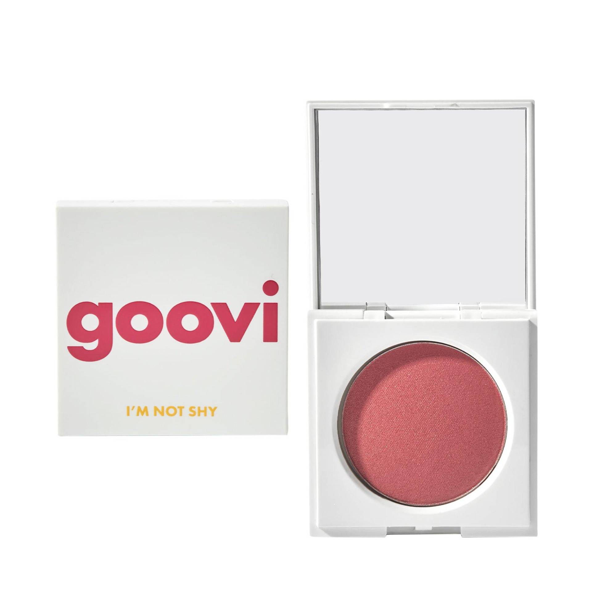 I'm Not Shy - Rouge In Puderform Damen  Coral Pink von Goovi