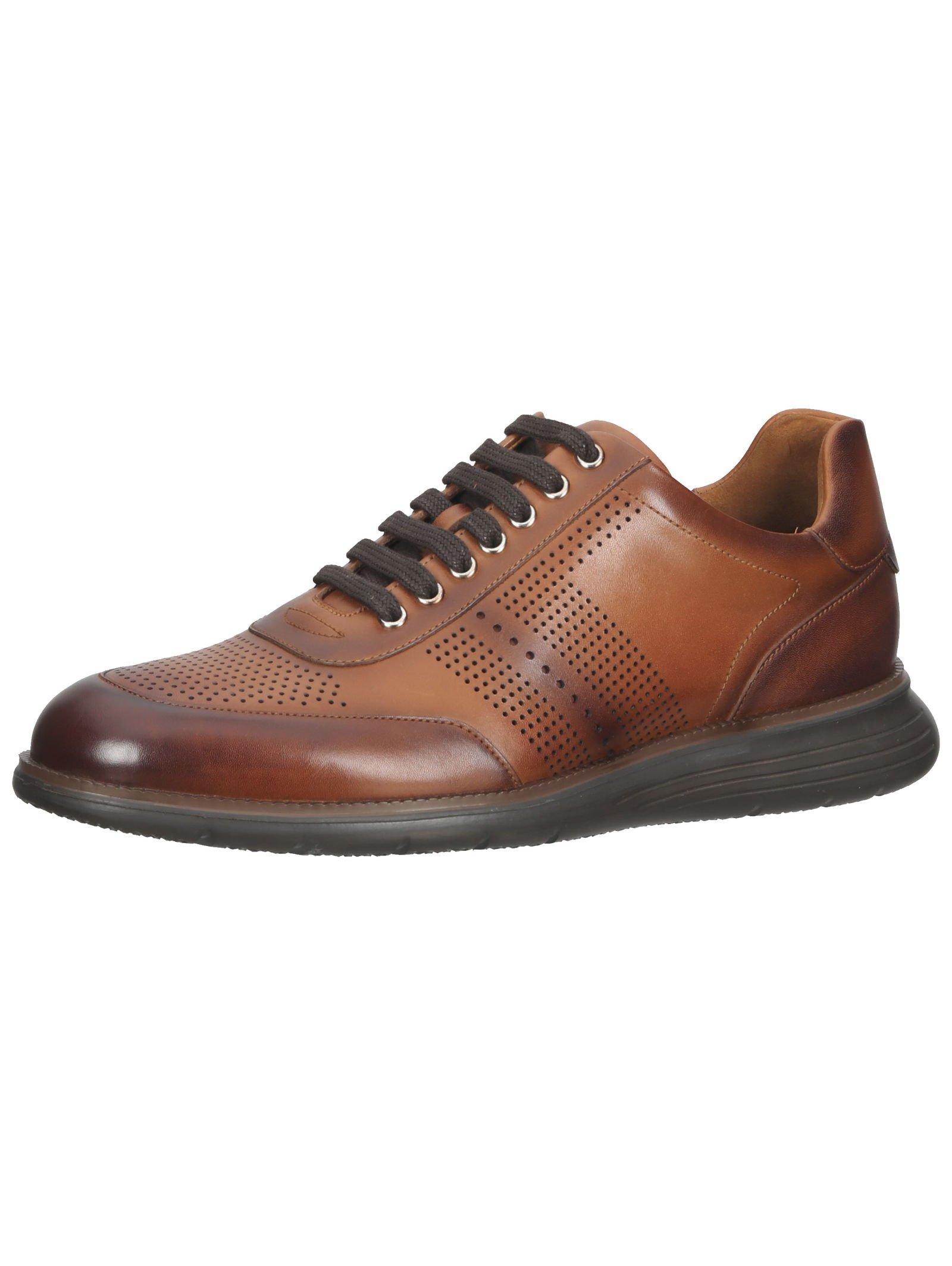 Halbschuhe 624729 Herren Cognac 46 von Gordon & Bros