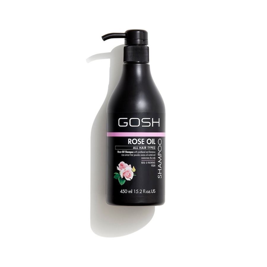 Gosh Copenhagen  Gosh Copenhagen Rose Oil Hair haarshampoo 450.0 ml von Gosh Copenhagen