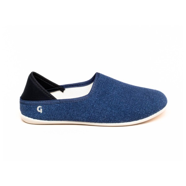 Gottstein - Linen Slip-On - Hüttenschuhe Gr 36 blau von Gottstein