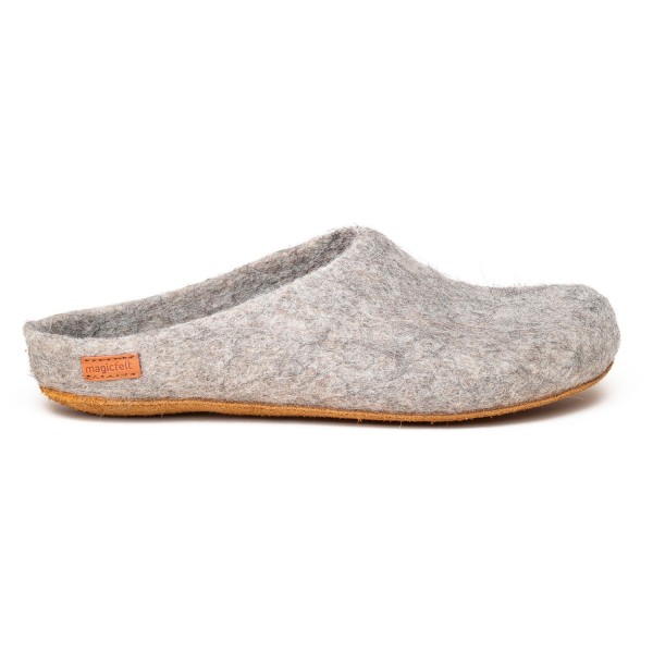 Gottstein - Magicfelt Alpaka - Hüttenschuhe Gr 44 grau von Gottstein