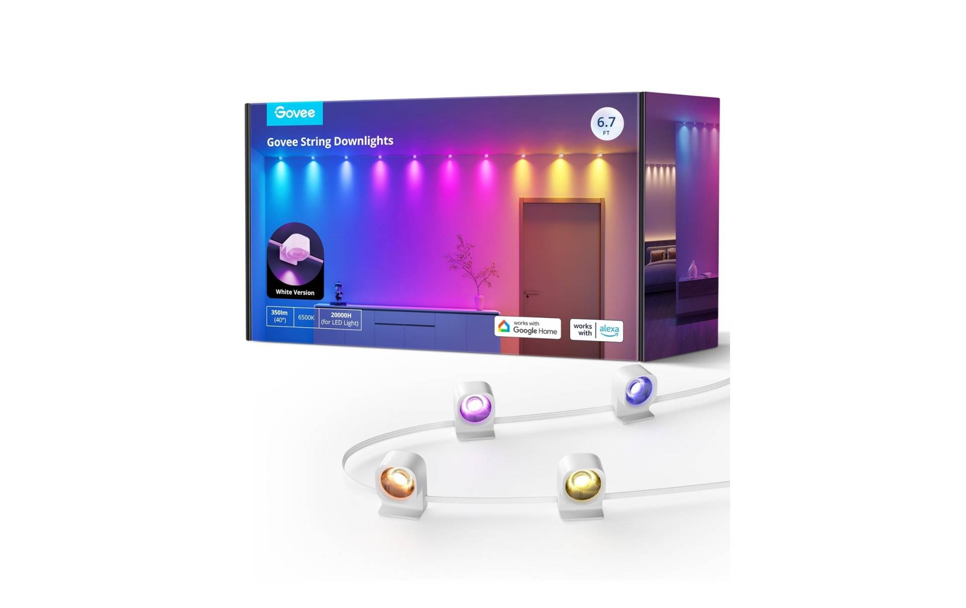 Govee LED-Streifen »RGBIC 5 m«, 25 St.-flammig von Govee