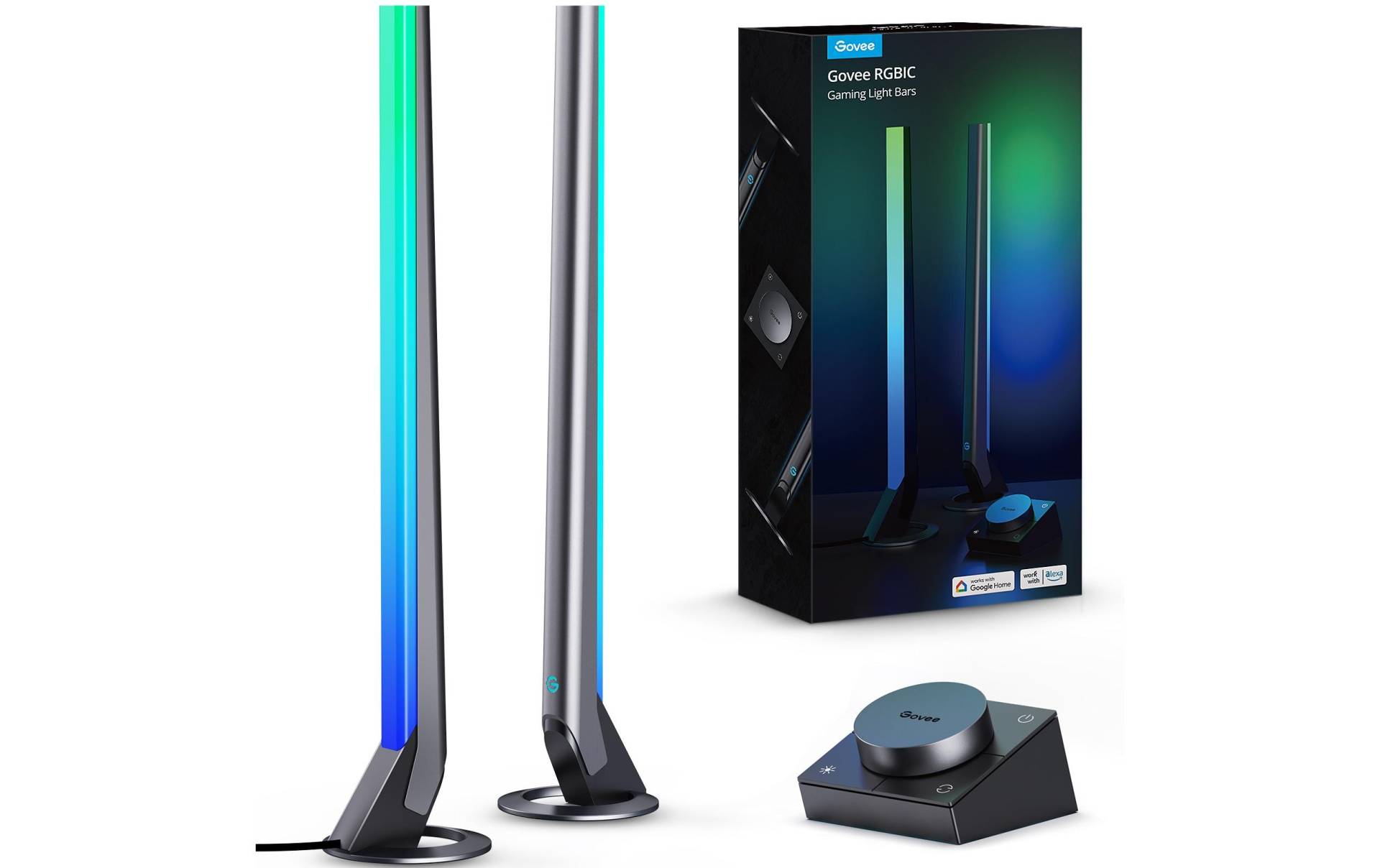LED Deckenleuchte »Govee Gaming mit Smart«, 2 flammig LED Deckenleuchte »Govee Gaming mit Smart«, 2 flammig von Govee