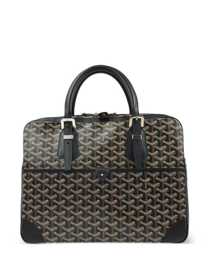 Goyard Pre-Owned 1990-2000 Ambassade PM briefcase - Black von Goyard Pre-Owned