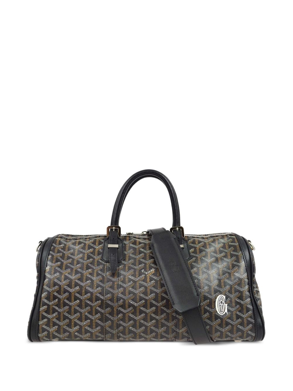 Goyard Pre-Owned 1990-2000 Croisiere 40 two-way handbag - Brown von Goyard Pre-Owned