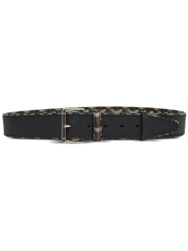 Goyard Pre-Owned 1990-2000s Goyardine reversible belt - Black von Goyard Pre-Owned