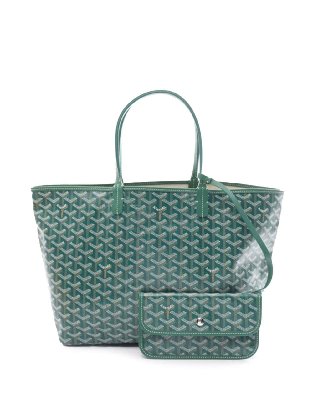 Goyard Pre-Owned 2000-2023 Goyardine Saint Louis PM tote bag - Green von Goyard Pre-Owned