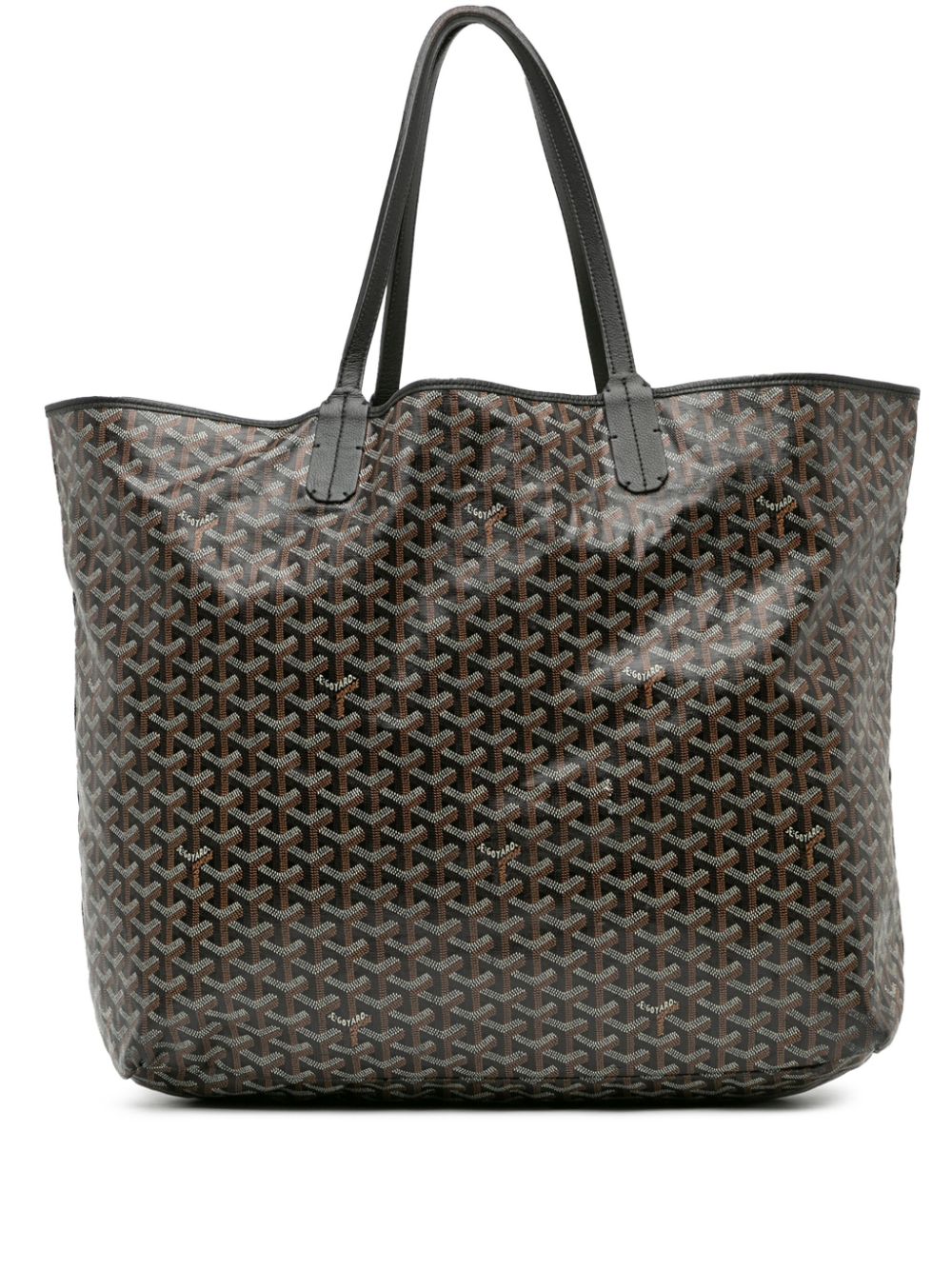 Goyard Pre-Owned 2010 Goyardine Saint Louis GM tote bag - Black von Goyard Pre-Owned