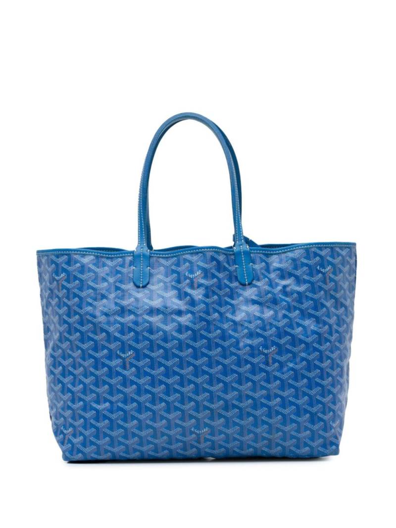 Goyard Pre-Owned 2016 Goyardine Saint Louis PM tote bag - Blue von Goyard Pre-Owned