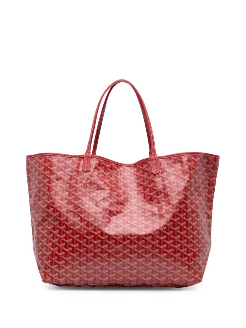 Goyard Pre-Owned 2018 Goyardine Saint Louis GM tote bag - Red von Goyard Pre-Owned