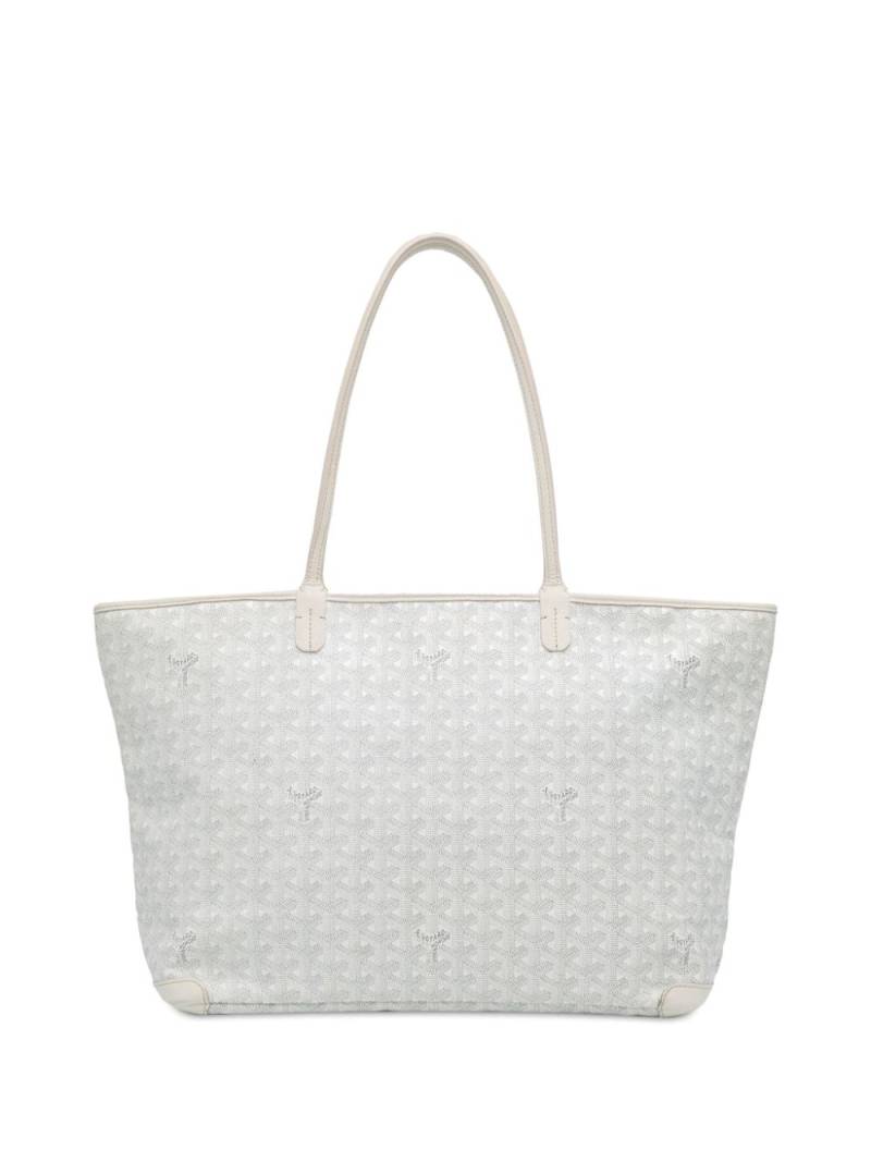 Goyard Pre-Owned 2019 Goyardine Artois PM tote bag - White von Goyard Pre-Owned