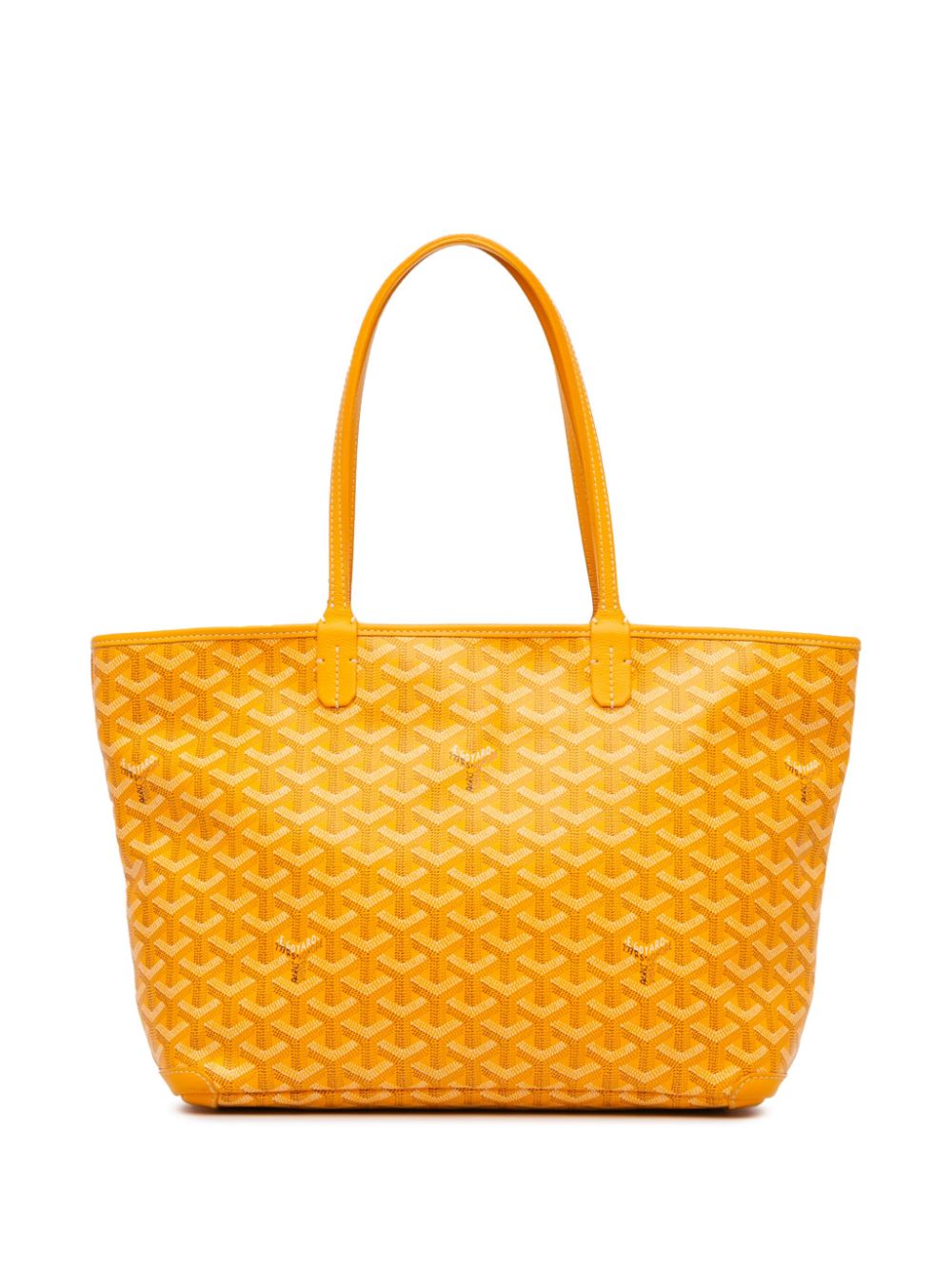 Goyard Pre-Owned 2019 Goyardine Artois PM tote bag - Yellow von Goyard Pre-Owned