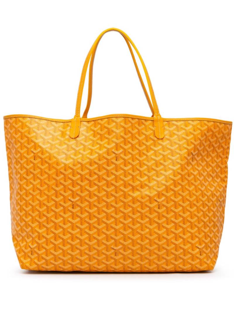 Goyard Pre-Owned 2019 Goyardine Saint Louis GM tote bag - Yellow von Goyard Pre-Owned