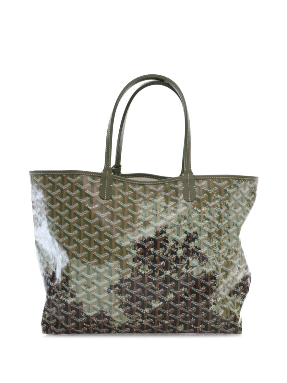 Goyard Pre-Owned 2023 Goyardine Canopee Saint Louis PM tote bag - Green von Goyard Pre-Owned