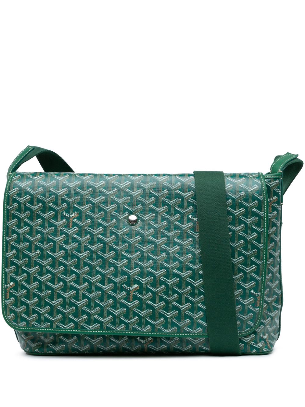 Goyard Pre-Owned 2023 Goyardine Capetien MM Messenger crossbody bag - Green von Goyard Pre-Owned