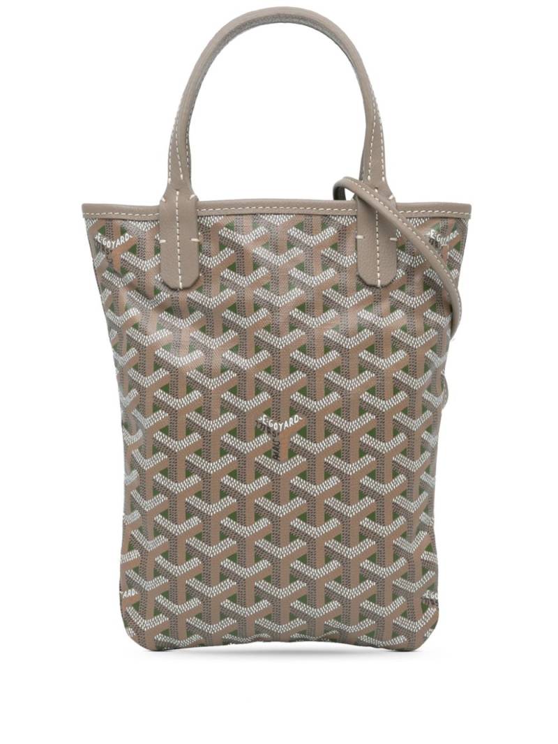 Goyard Pre-Owned 2023 Goyardine Poitiers Claire Voie satchel - Grey von Goyard Pre-Owned