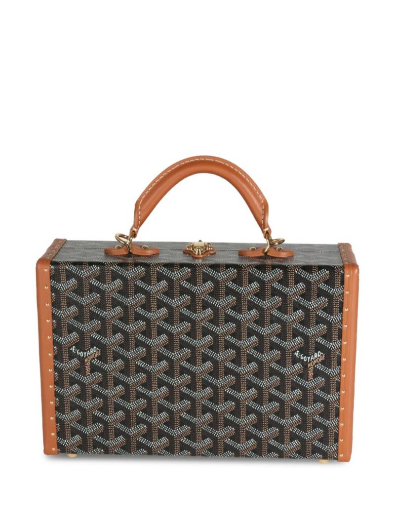 Goyard Pre-Owned Grand Hotel trunk bag - Black von Goyard Pre-Owned