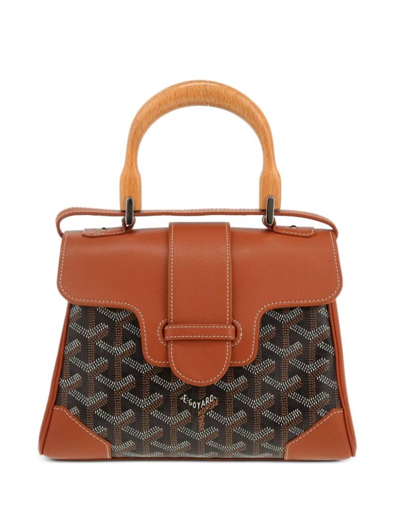 Goyard Pre-Owned mini Saigon two-way handbag - Brown von Goyard Pre-Owned