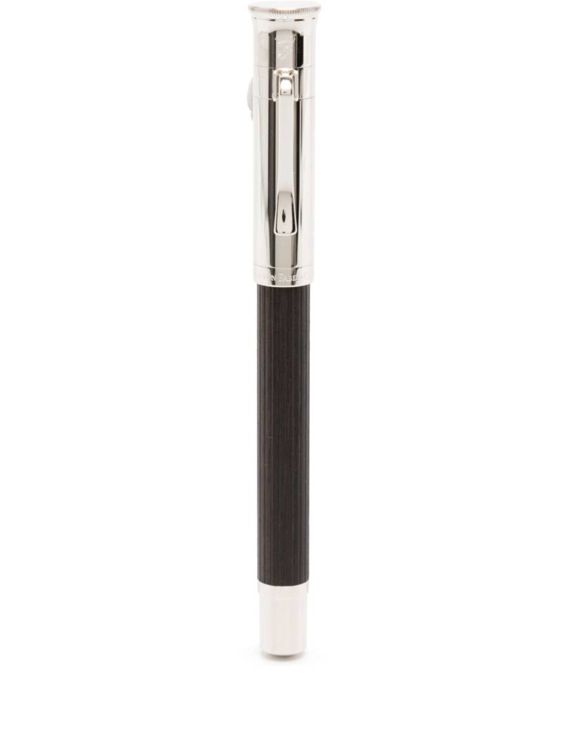 Graf von Faber-Castell wood-detailing rollerball pen - Silver von Graf von Faber-Castell