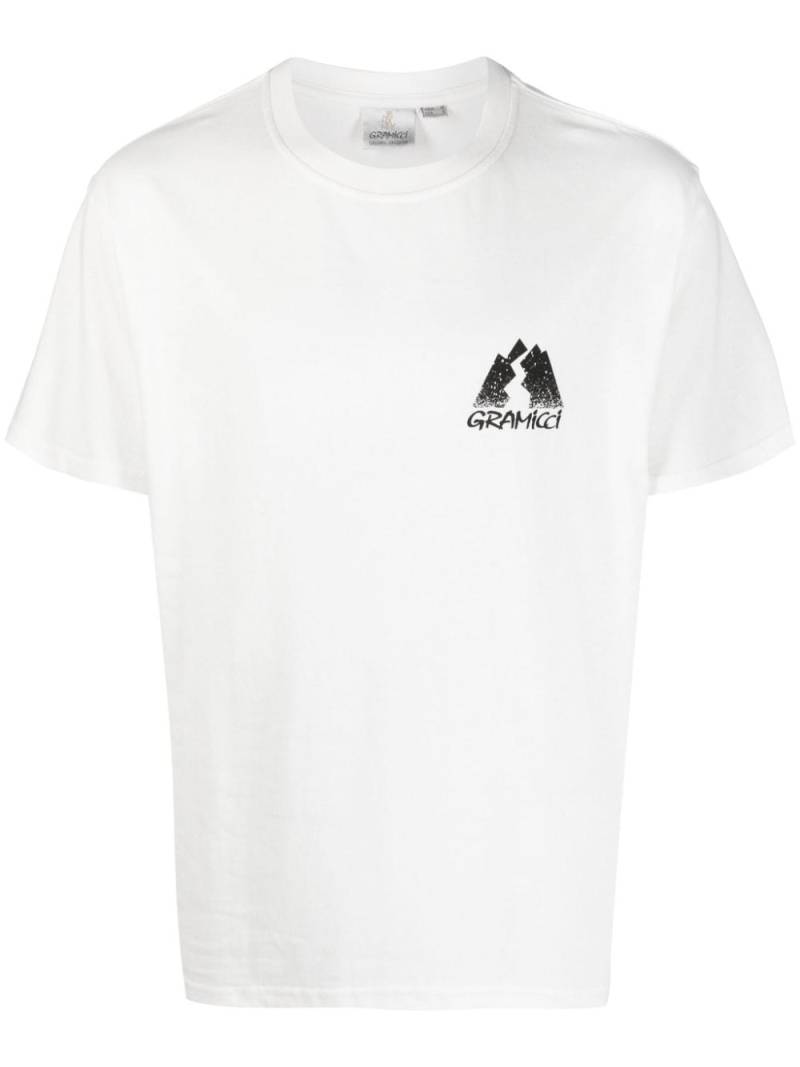 Gramicci Summit cotton T-shirt - White von Gramicci