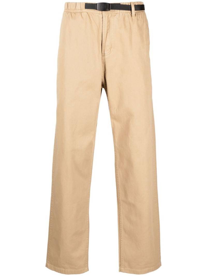 Gramicci belted-waist straight-leg trousers - Neutrals von Gramicci