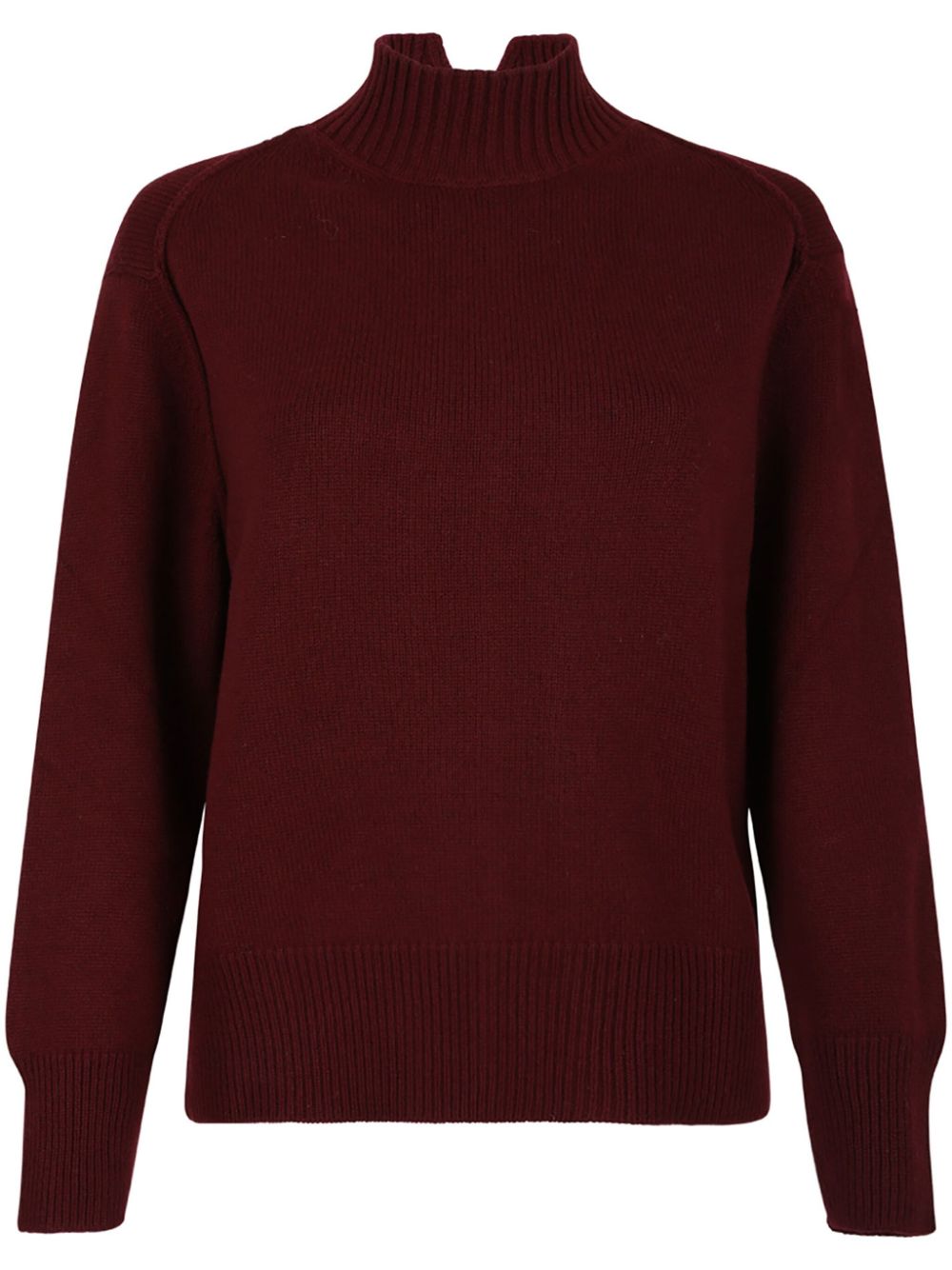 Gran Sasso mock-neck jumper - Red von Gran Sasso