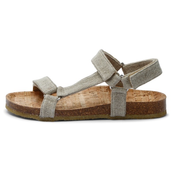 Grand Step Shoes - Levi Hemp - Sandalen Gr 37 braun/beige von Grand Step Shoes