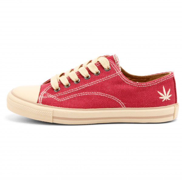 Grand Step Shoes - Marley Classic - Sneaker Gr 36 beige/rot von Grand Step Shoes