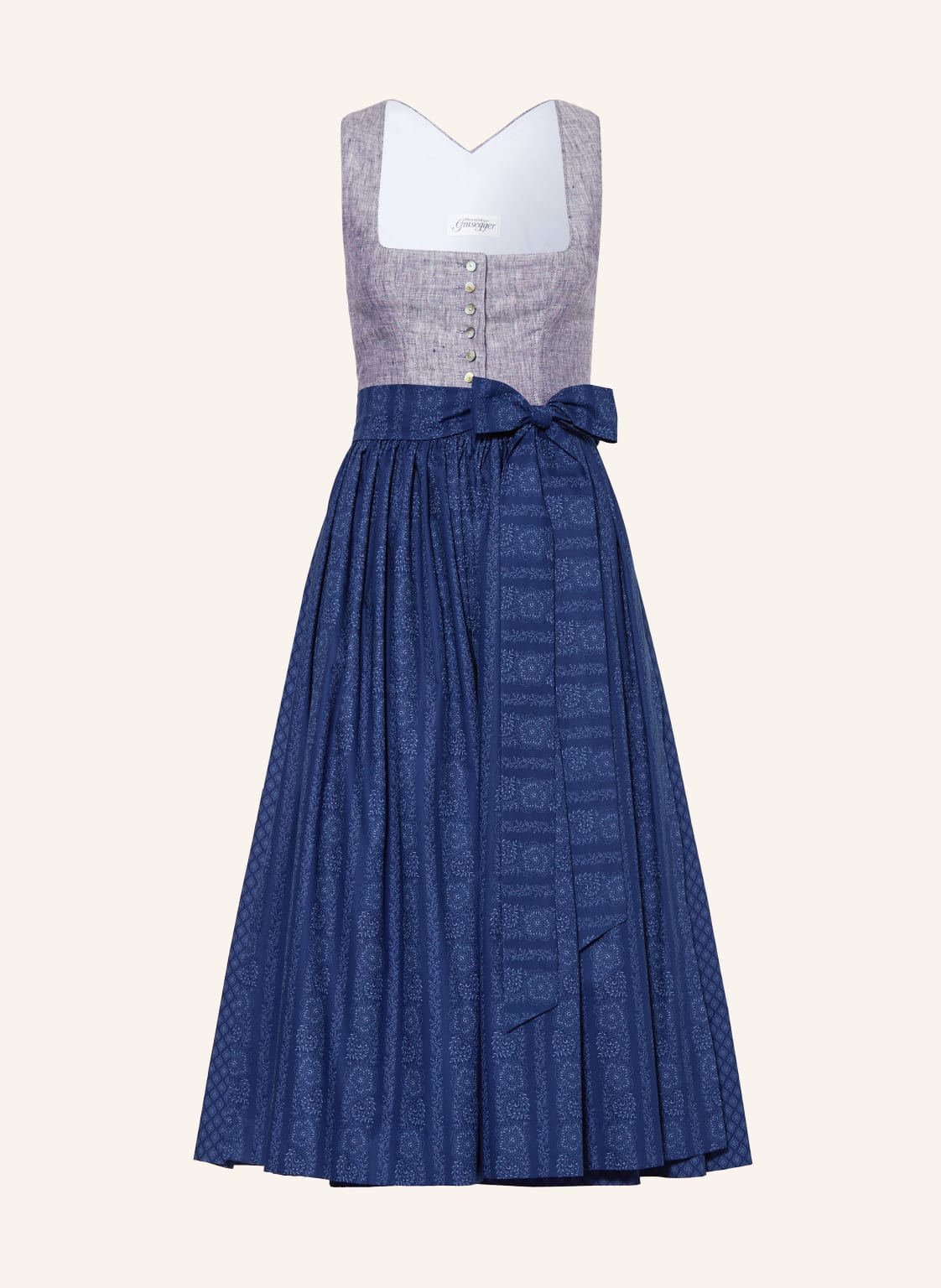 Grasegger Dirndl Brianna Mit Leinen blau Grasegger Dirndl Brianna Mit Leinen blau von Grasegger