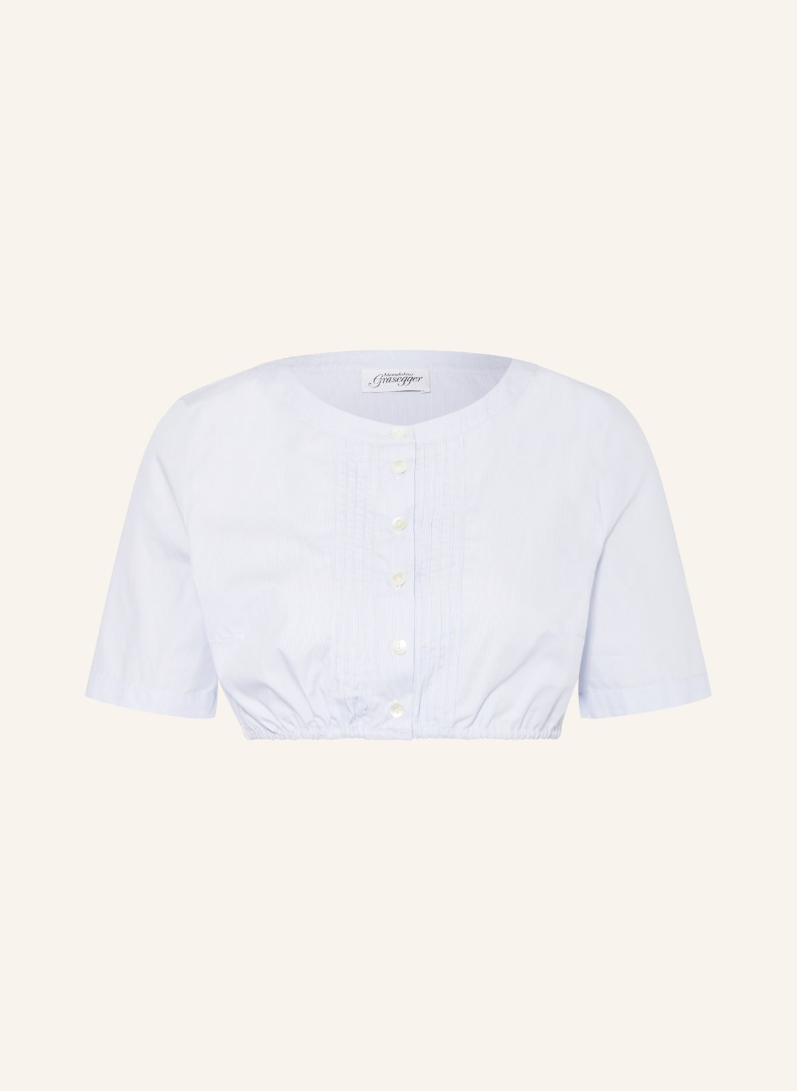 Grasegger Dirndlbluse Elke blau Grasegger Dirndlbluse Elke blau von Grasegger