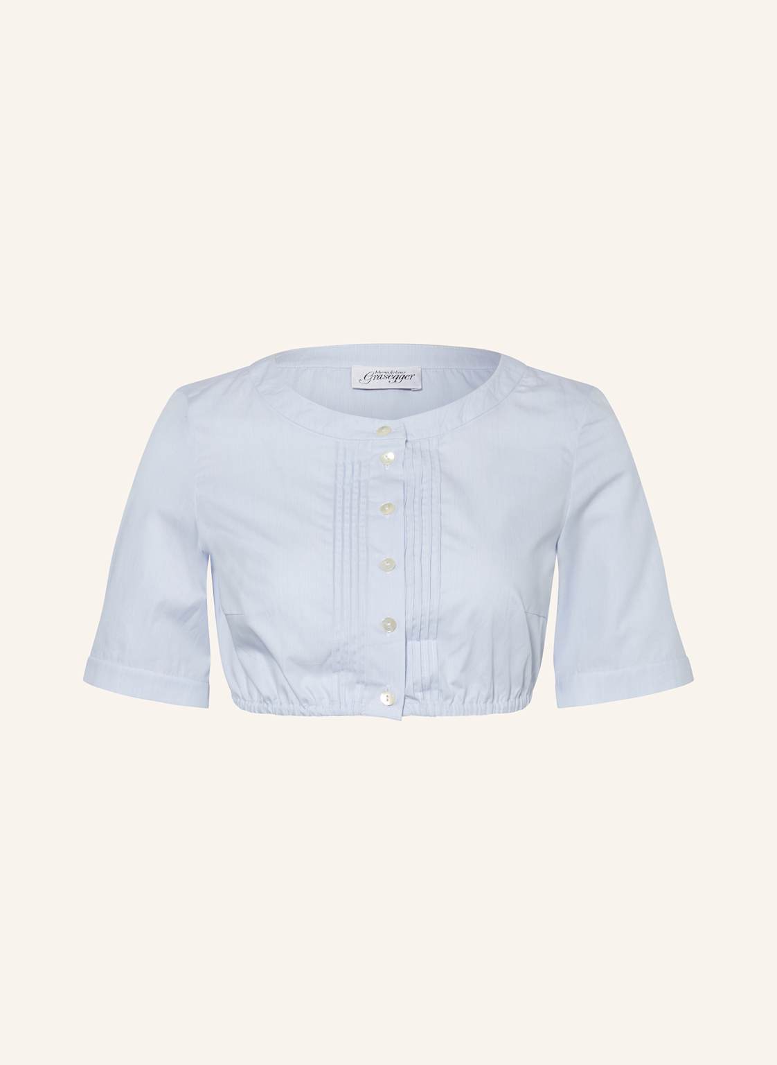 Grasegger Dirndlbluse Elke blau Grasegger Dirndlbluse Elke blau von Grasegger