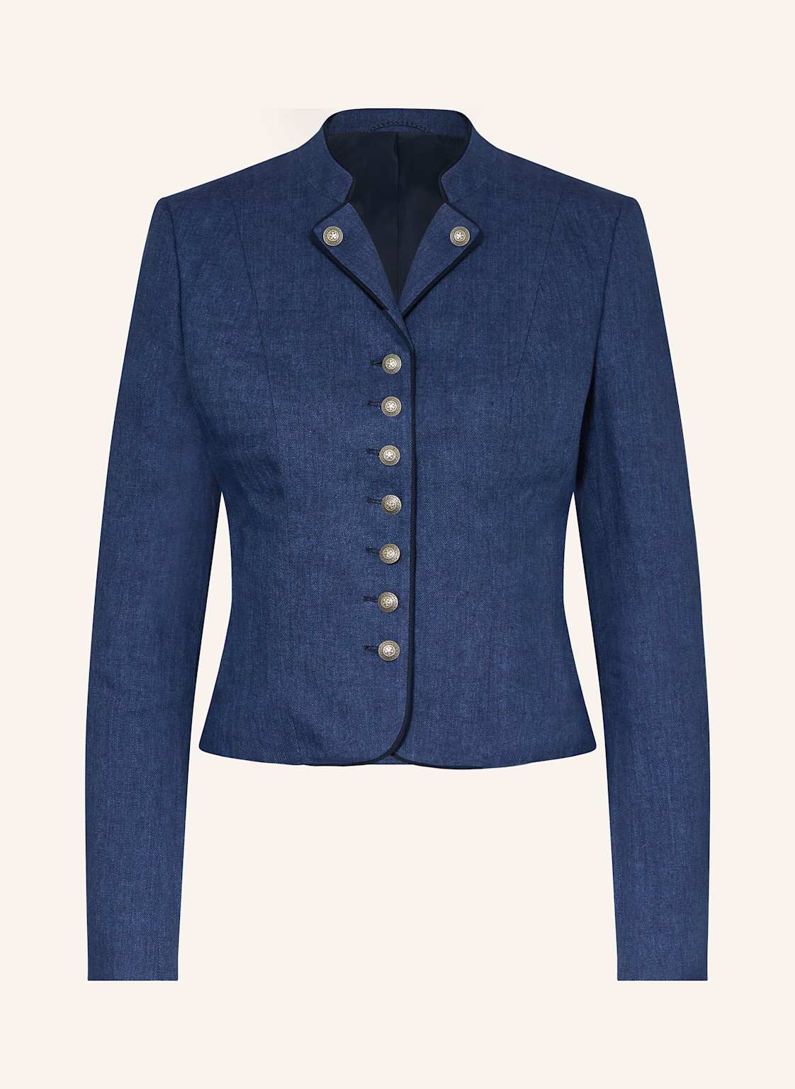 Grasegger Leinenjanker Kamilla blau Grasegger Leinenjanker Kamilla blau von Grasegger