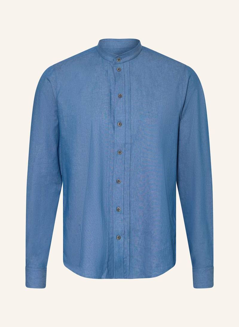 Grasegger Trachtenhemd Regular Fit blau von Grasegger