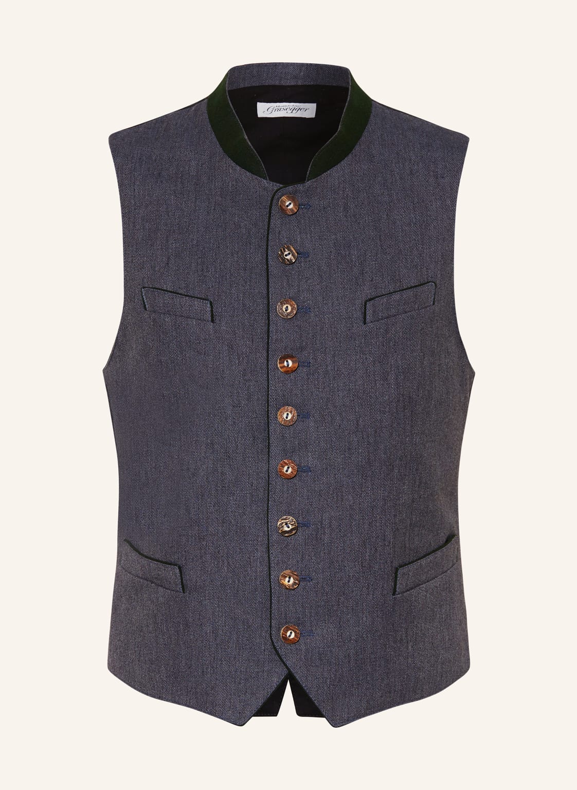 Grasegger Trachtenweste Xeno blau Grasegger Trachtenweste Xeno blau von Grasegger