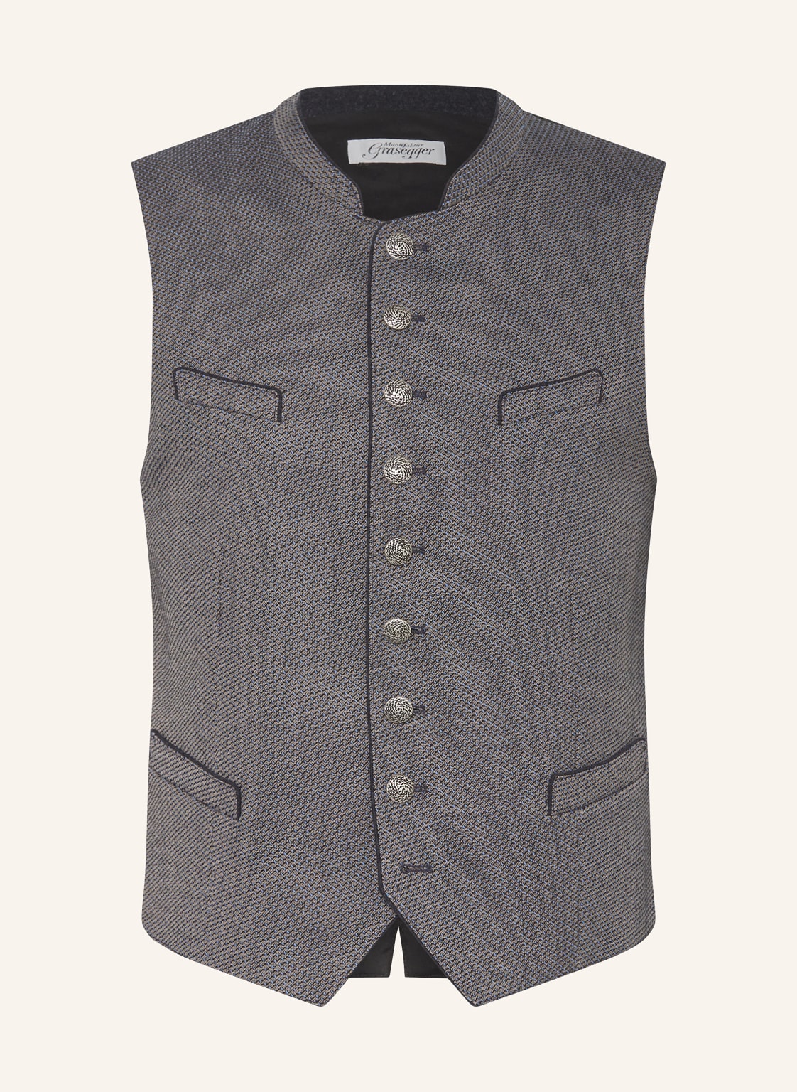 Grasegger Trachtenweste Xeno blau Grasegger Trachtenweste Xeno blau von Grasegger