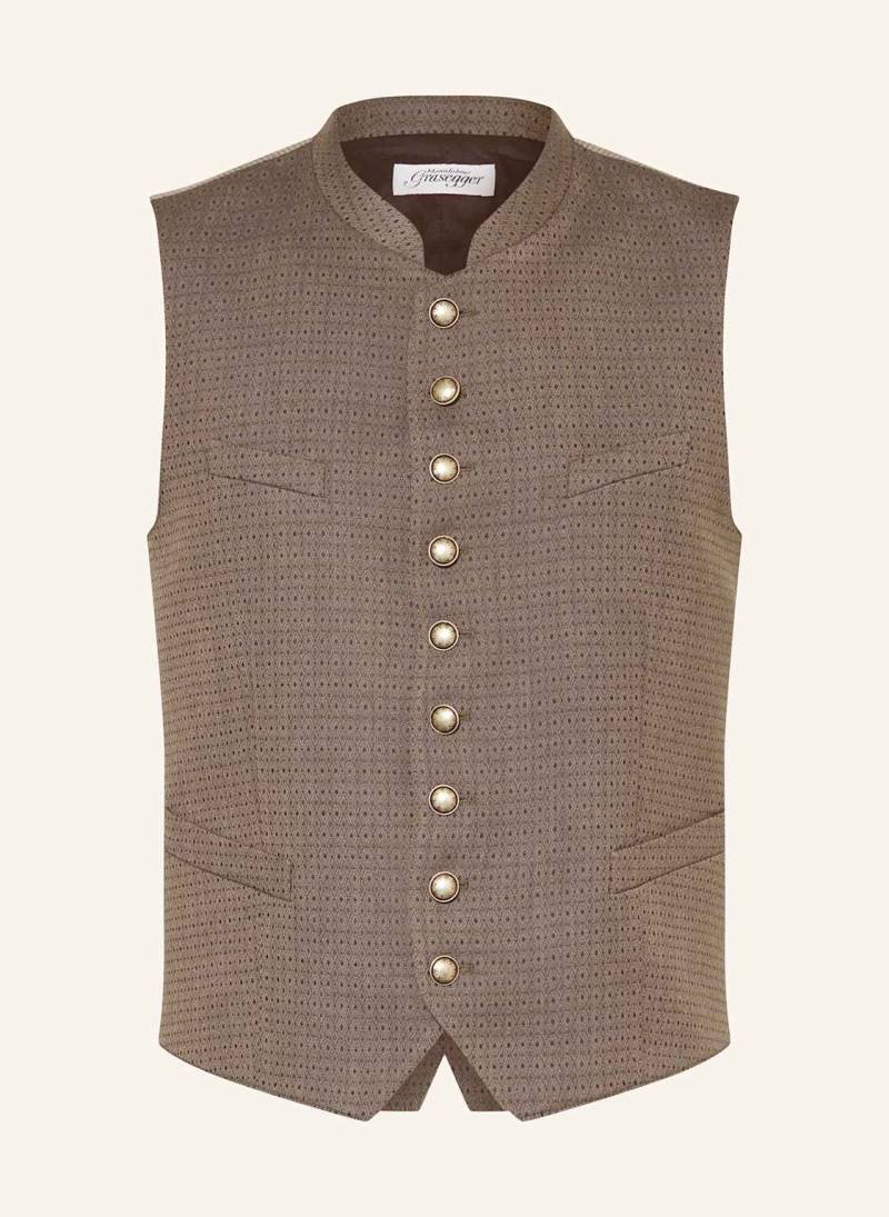 Grasegger Trachtenweste Voitl beige von Grasegger
