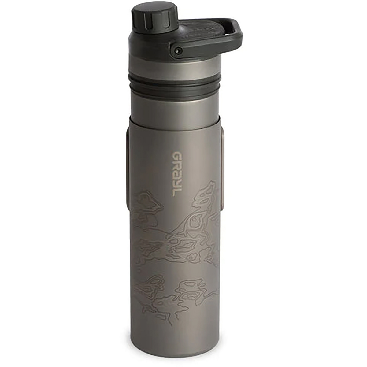 Grayl UltraPress Purifier Titanium Wasserfilter Flasche von Grayl