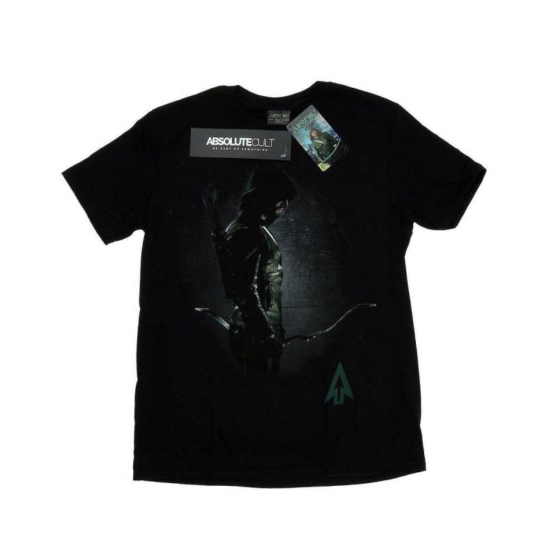 Hooded Focus Tshirt Herren Schwarz 3XL von Green Arrow